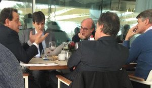 Pedro Horrach, el fiscal del caso Nóos, “de copas” con los abogados de la infanta Cristina