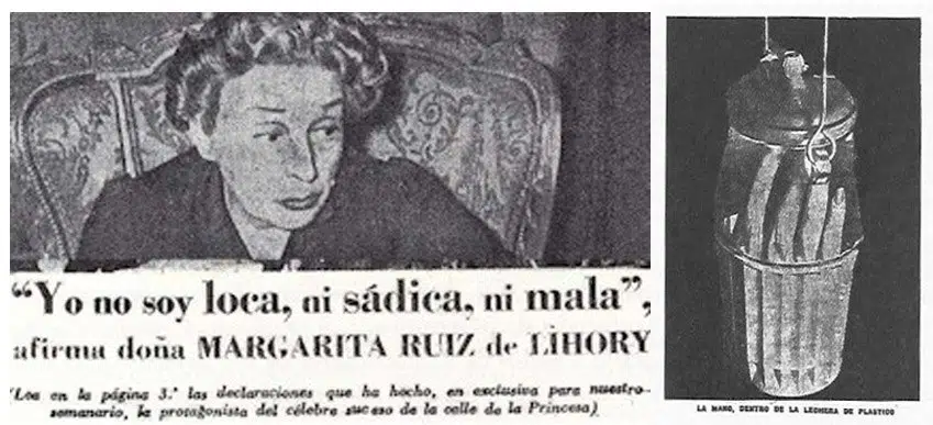 El caso de la mano cortada: ¿Por qué la aristócrata Margarita Ruiz de Lihory le cortó una mano y le sacó los ojos al cadáver de su hija?
