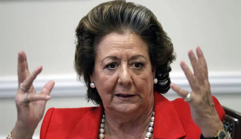 Anticorrupción seguirá investigando a Rita Barberá por presuntos gastos irregulares