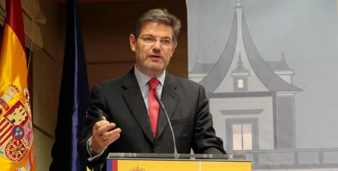«La reforma de la LeCrim ya está dando los resultados que esperábamos», Rafael Catalá, ministro de Justicia en funciones