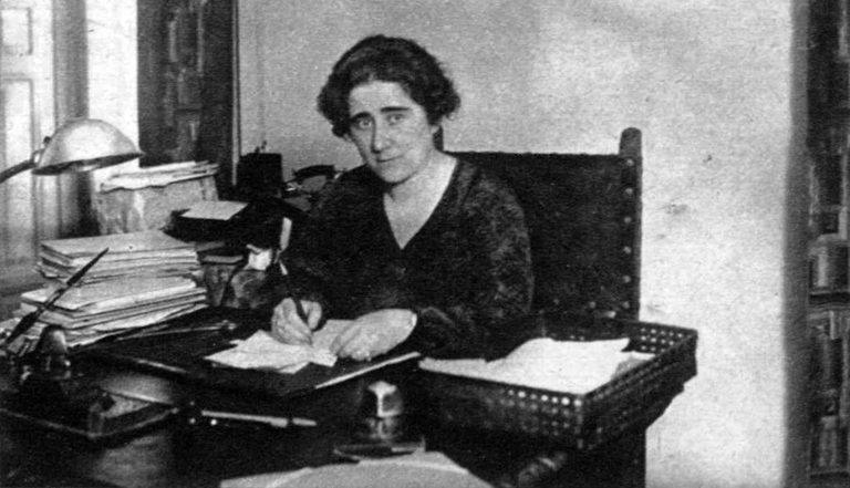 Clara Campoamor fue una de las primeras abogadas de la historia de España. Fundación Pablo Iglesias.
