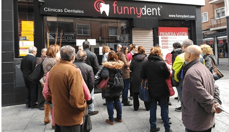 El juzgado autoriza que Funnydent reabra algunas clínicas dentales para finalizar los tratamientos