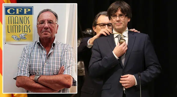 Manos Limpias denuncia, por prevaricación, a Puigdemont y Forcadell por no jurar ni prometer lealtad al Rey y a la Constitución