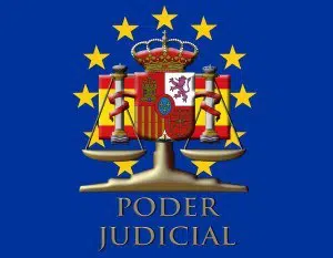 balanza de la justicia en el logo del PODER JUDICIAL