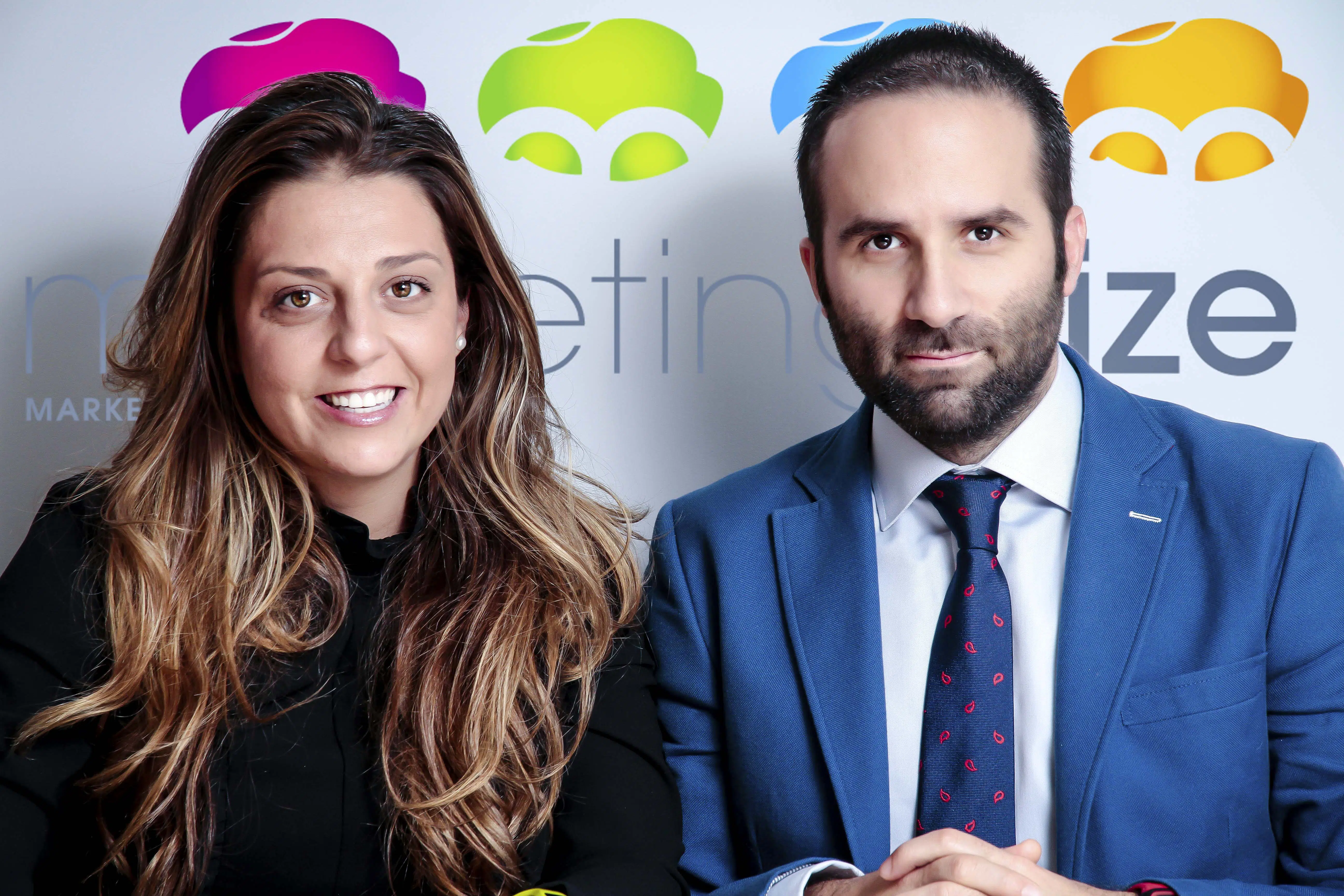 Sara Molina y Diego Alonso son los fundadores de Marketingnize.