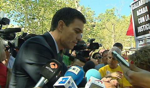 Gritos contra Gallardón en la Apertura de Tribunales