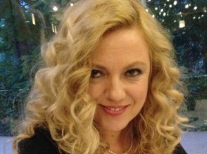 La autora del libro, Ángela Domínguez.