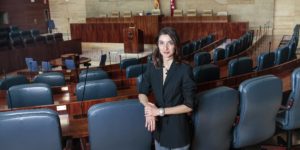 La diputada regional por el PSOE -y magistrada en servicios especiales- Pilar Llop, autora de la proposición no de ley que solicita suspender Lexnet hasta que funcione. Confilegal.