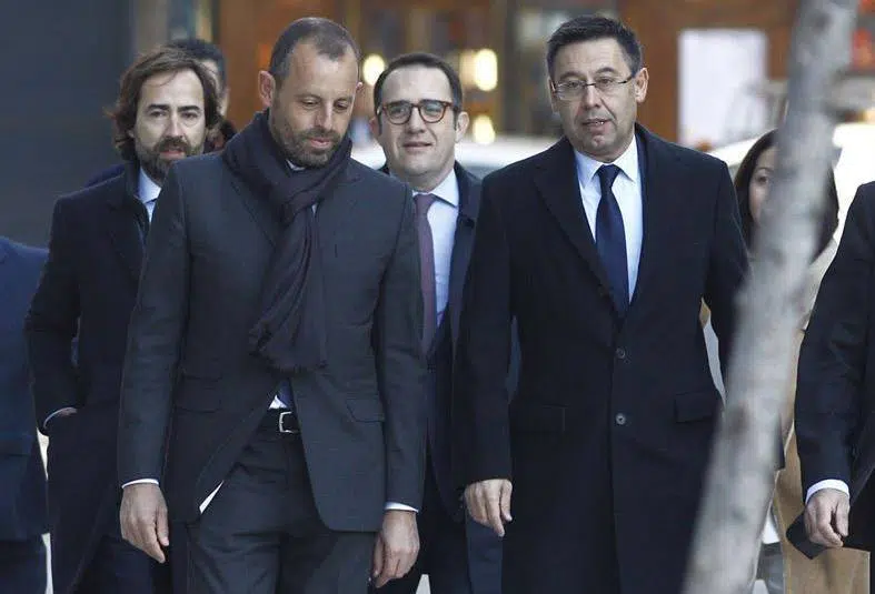 Bartomeu, presidente del Barça avisa: «Si se demuestra que Rosell se benefició económicamente, actuaremos en consecuencia»