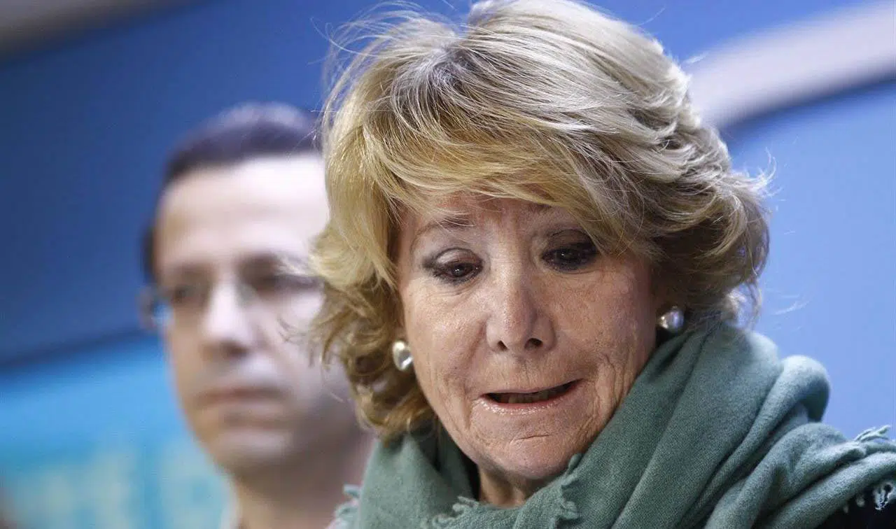 Esperanza Aguirre: «No ha habido financiación ilegal del PP de Madrid»