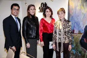 Juan Gonzalo Ospina, Sonia Gumpert, Paloma Segrelles y Victoria Ortega, presidenta del Consejo General de la Abogacía Española. Confilegal.