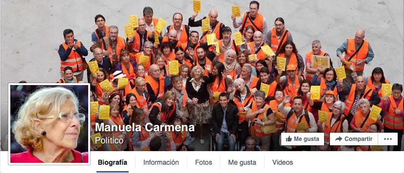 Manuela Carmena explica en Facebook que no hay indicio de delito alguno contra ella
