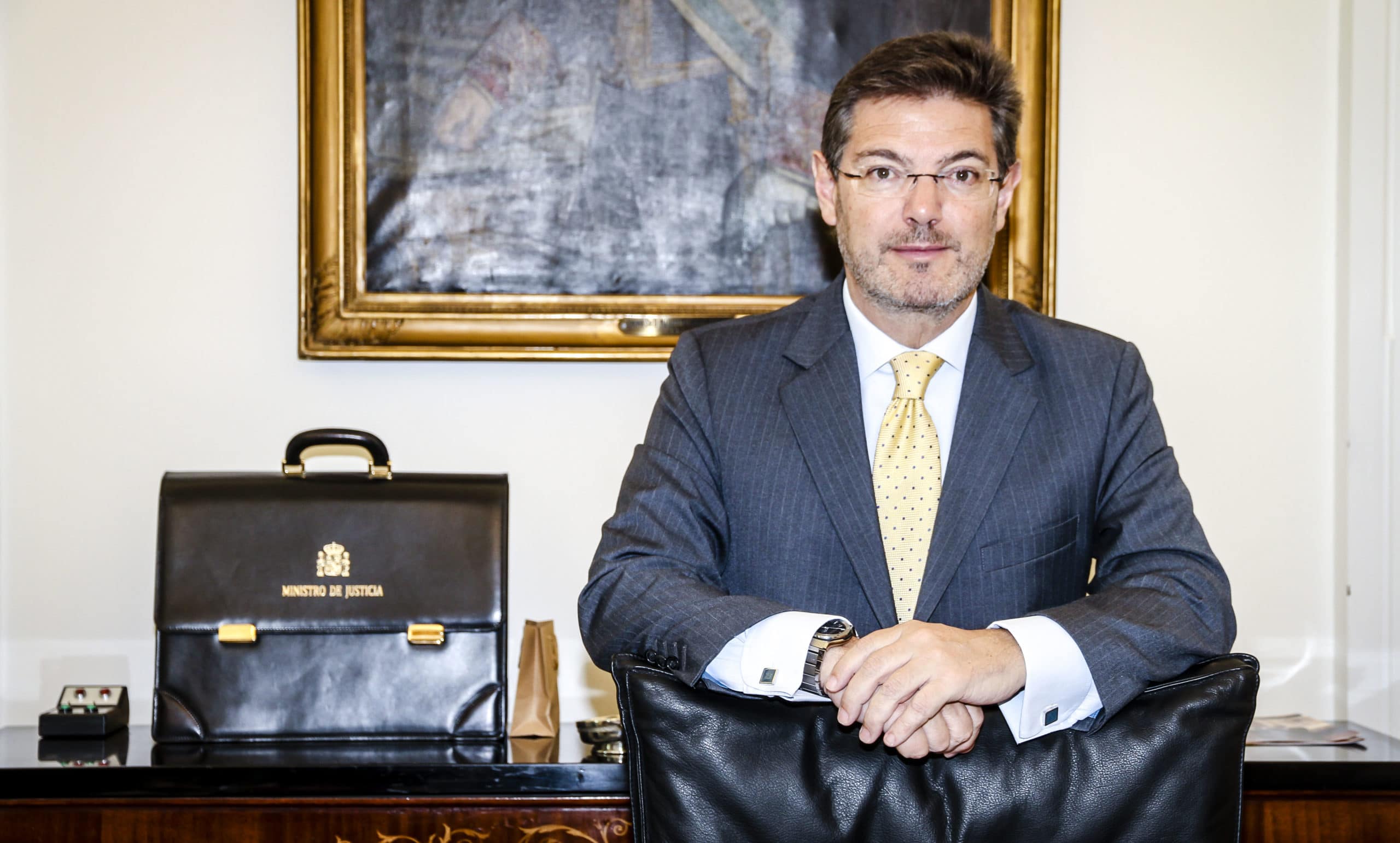 Rafael Catalá: «No parece razonable que un mismo asunto tenga un resultado distinto, según el juez que lo enjuicie»