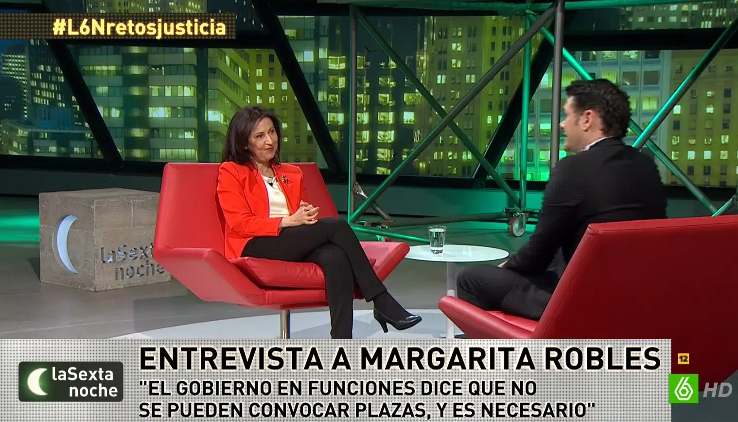 Margarita Robles: «El programa del PSOE y Ciudadanos, eliminando cualquier apariencia de politización en el CGPJ, es positivo»