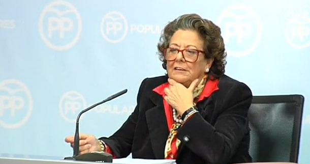 Rita Barberá se enfrenta esta semana al expediente informativo del PP por blanqueo