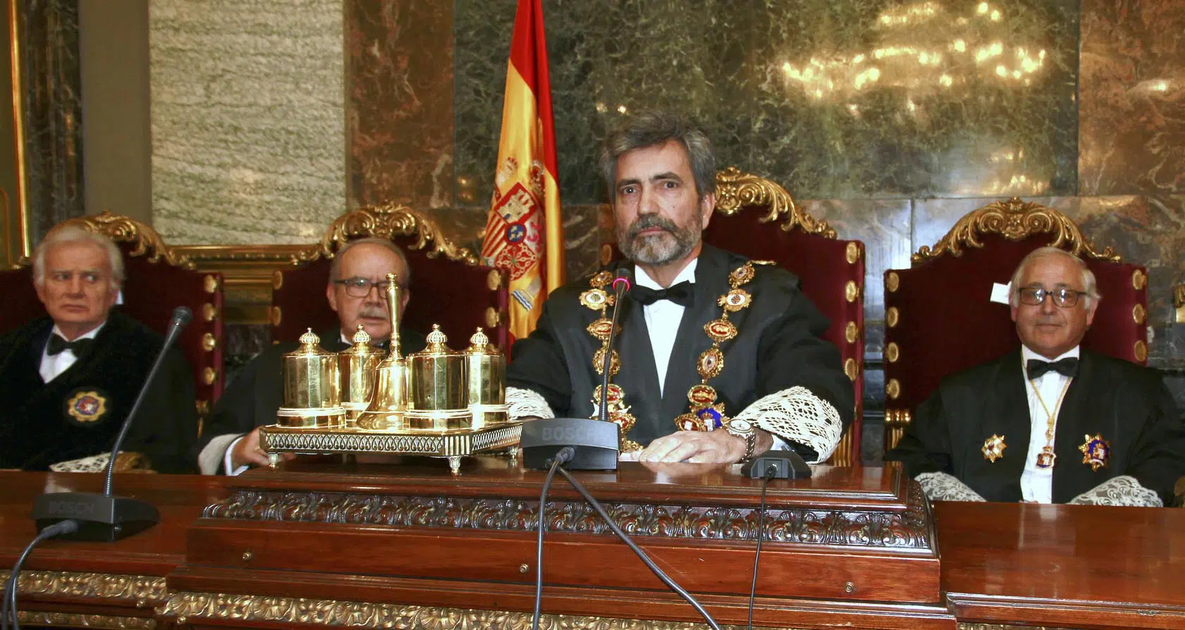 Lesmes a los jueces de Cataluña: «Las instituciones del Estado deben preservar el orden constitucional alterado»