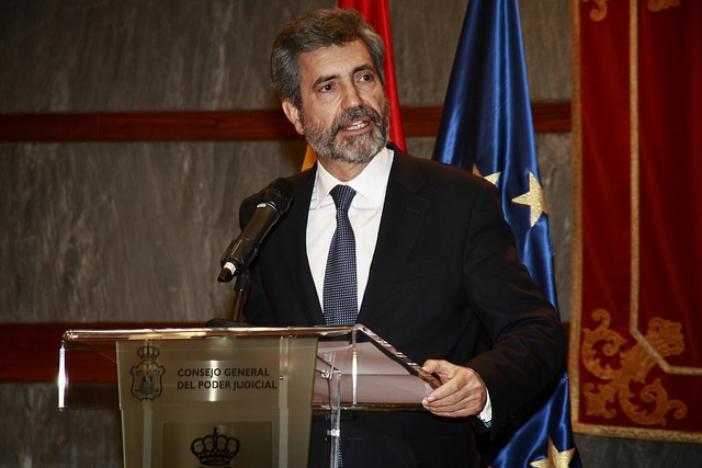 Lesmes invita a los presidentes de los TSJ a dos actos en Madrid en menos de 48 horas