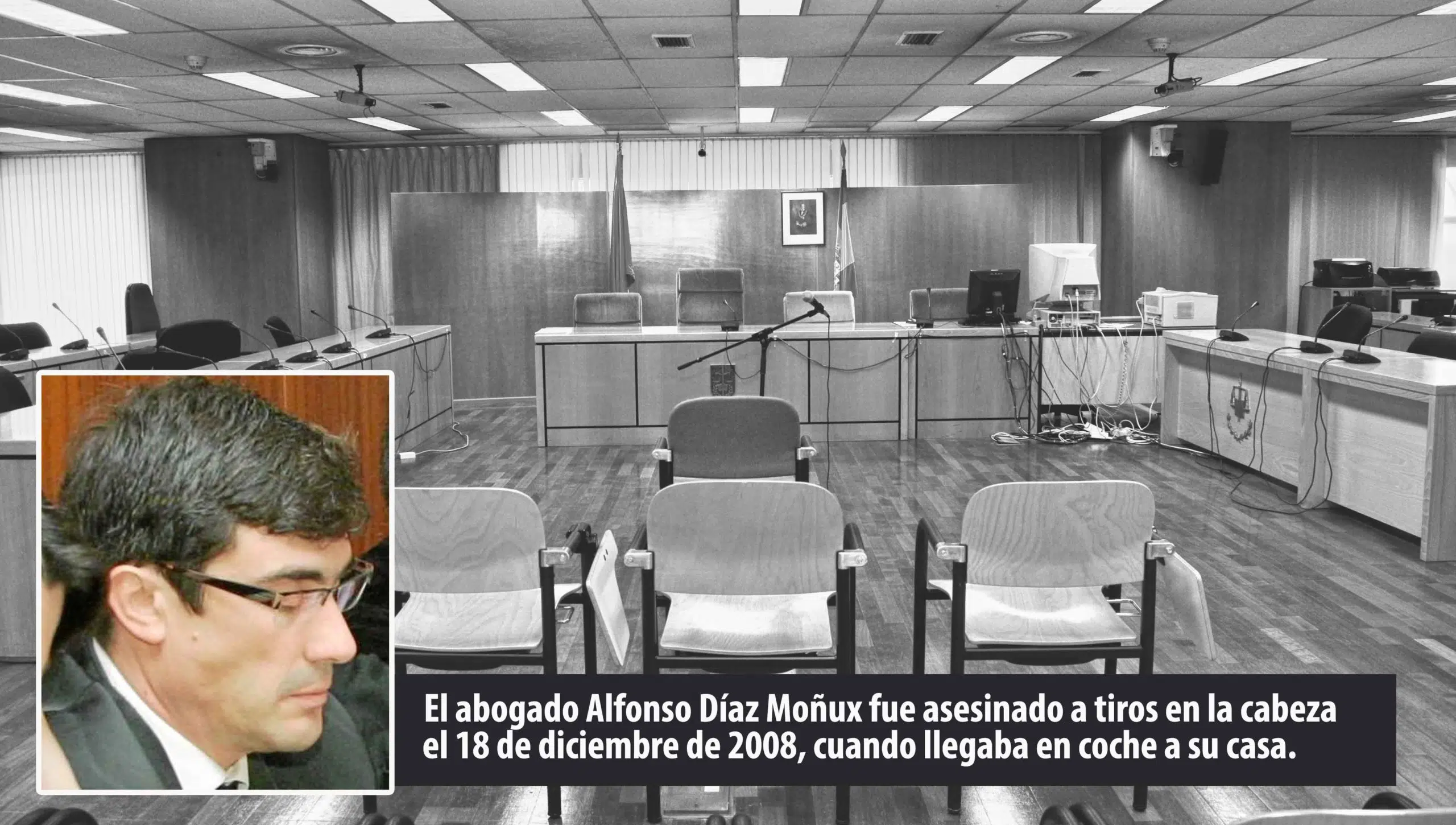 82 años de prisión a los autores, cómplices o conspiradores del asesinato del abogado Díaz Moñux