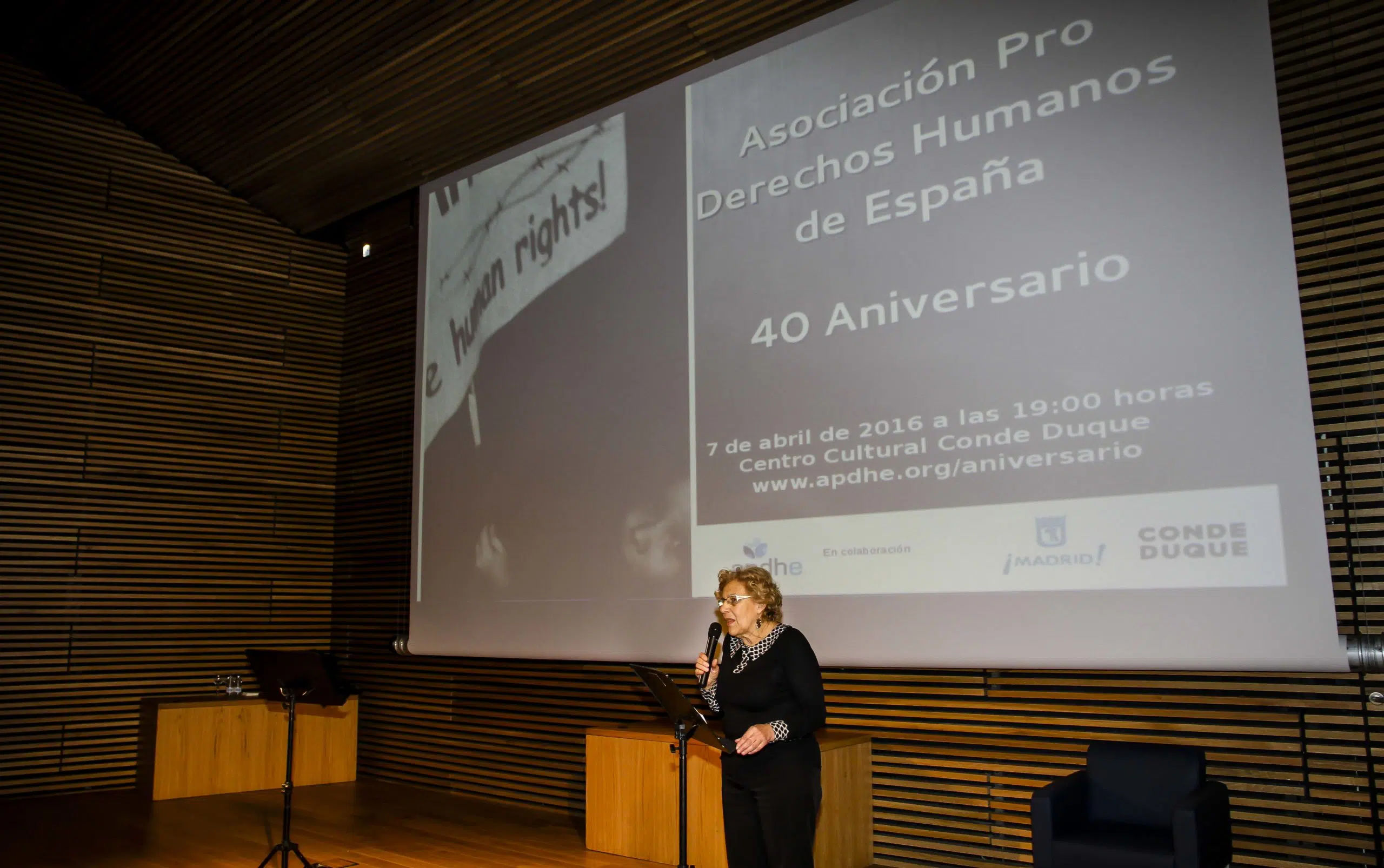 La Asociación Pro Derechos Humanos de España cumple 40 años