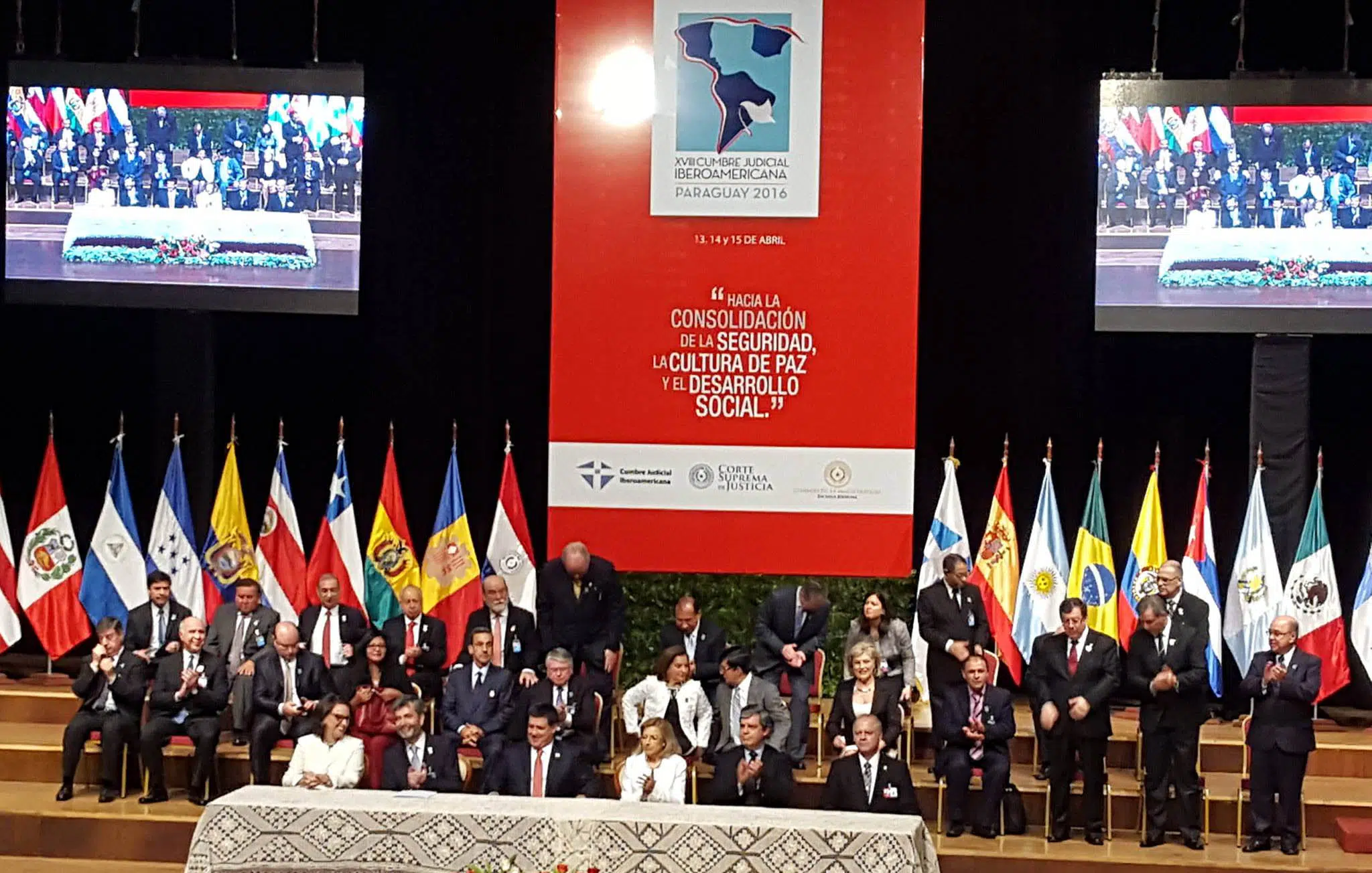España entregó a Uruguay el testigo de la Secretaría Permanente de Cumbre Judicial Iberoamericana
