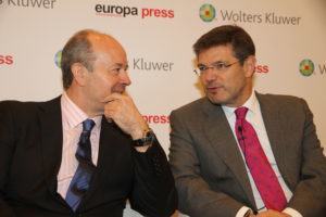 Juan Carlos Campo junto a Rafael Catalá. Confilegal