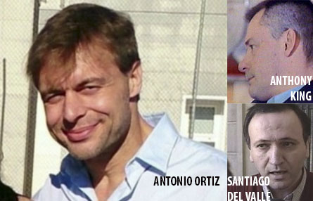 Antonio Ortiz compartirá prisión con Santiago del Valle y Anthony King