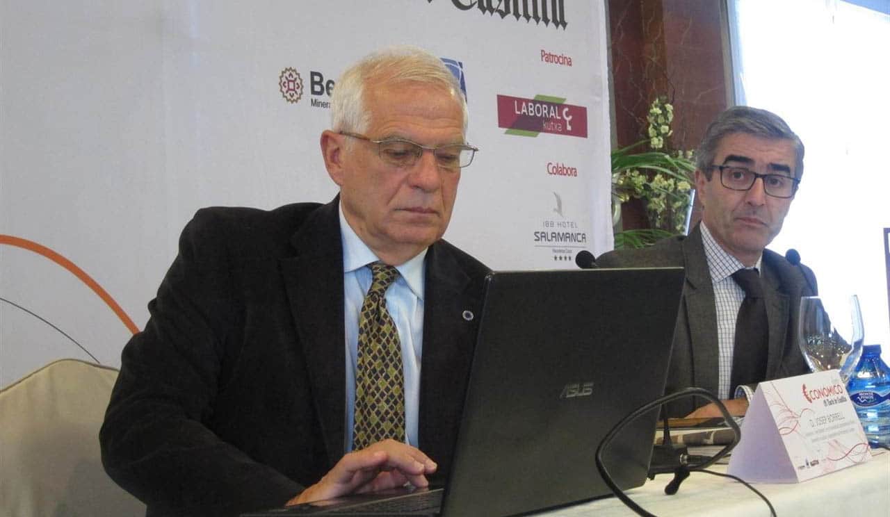 Borrell alerta del «riesgo» de que España se rompa como país