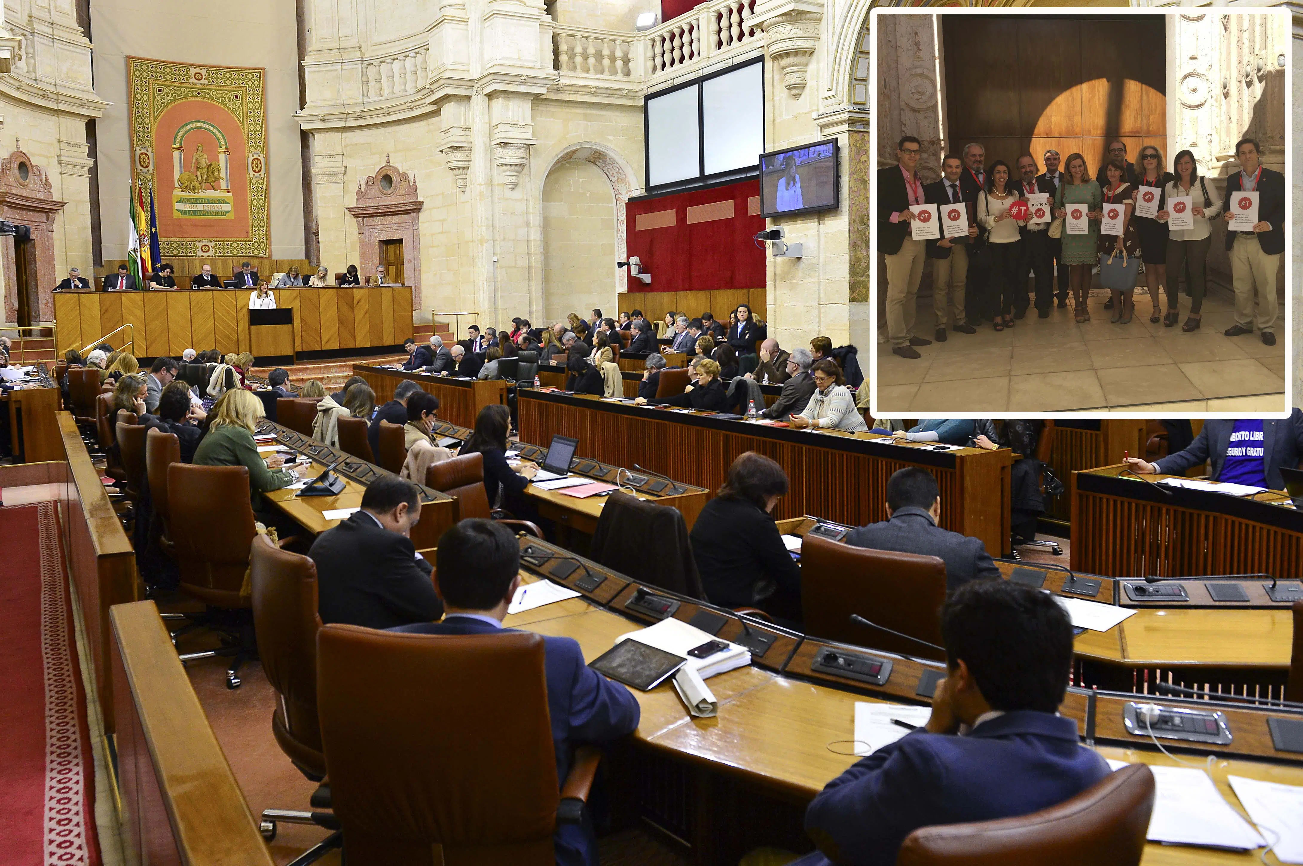 El Parlamento ANDALUZ ABRAZA LAS TESIS de la «Brigada Tuitera»