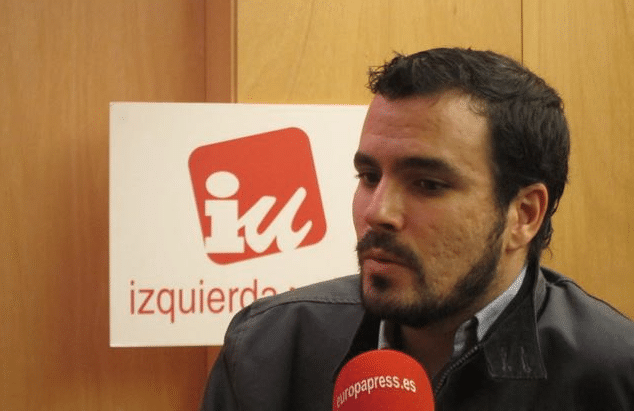Alberto Garzón dice que Pérez y Gordo están fuera de IU «política y jurídicamente»