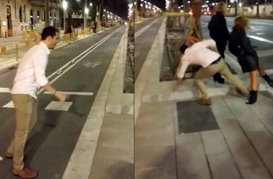 El joven que pateó a una mujer en La Diagonal se enfrenta a cinco años de cárcel