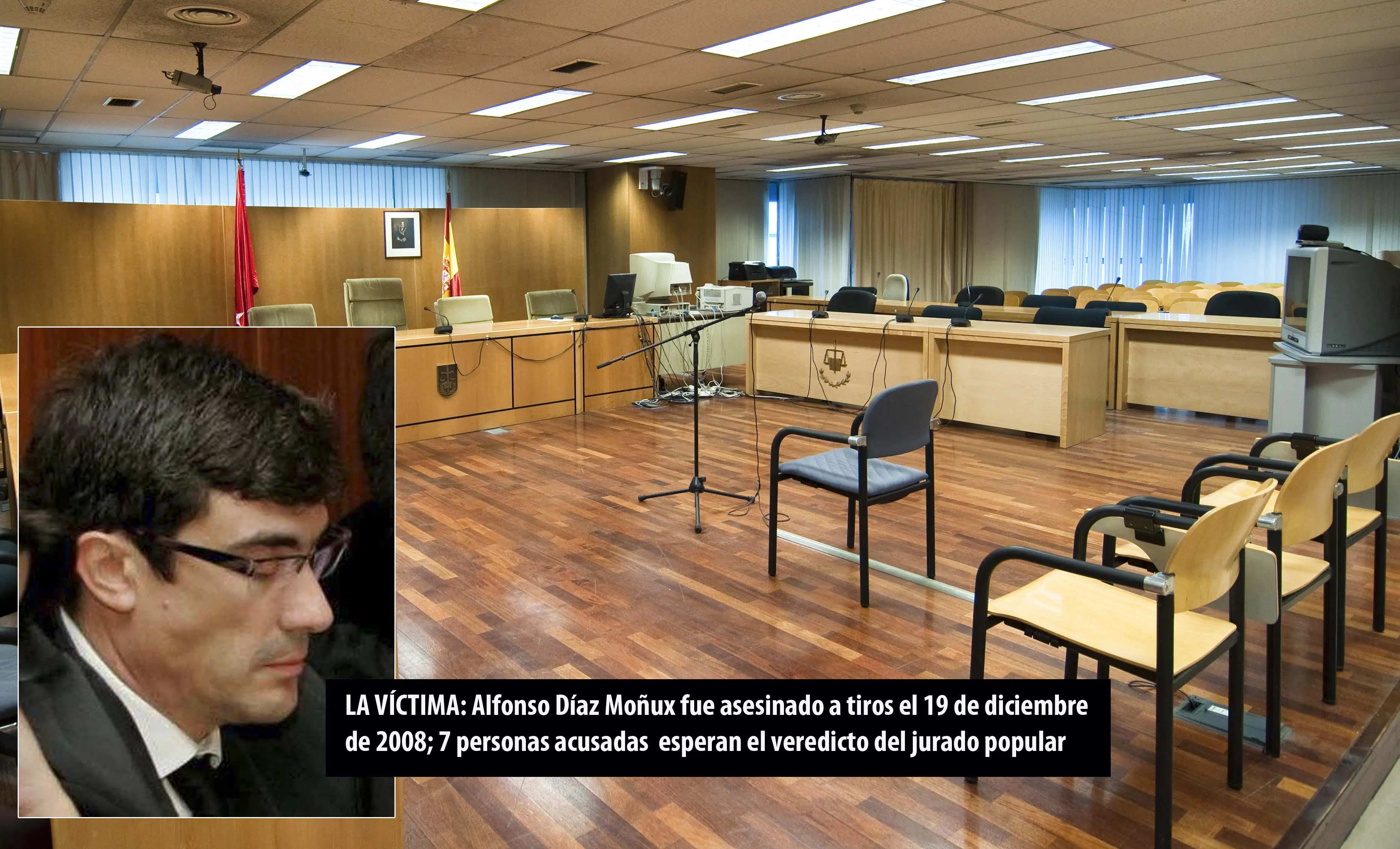 El juez del caso del asesinato de Díaz Moñux habilita el fin de semana para que el jurado popular siga deliberando