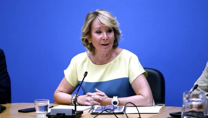 El PSOE pide la imputación de Esperanza Aguirre en el ‘caso Lezo’