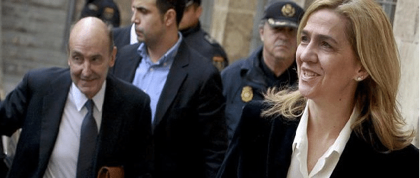 El juez Castro embarga fondos de Aizoon para cubrir las fianzas de la infanta y Urdangarin