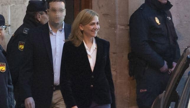 El fiscal pide reducir la fianza impuesta a la Infanta a 450.000 euros