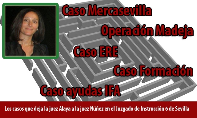 María de los Ángeles Nuñez Bolaños sustituye a la juez Alaya en el Juzgado de Instrucción 6 de Sevilla