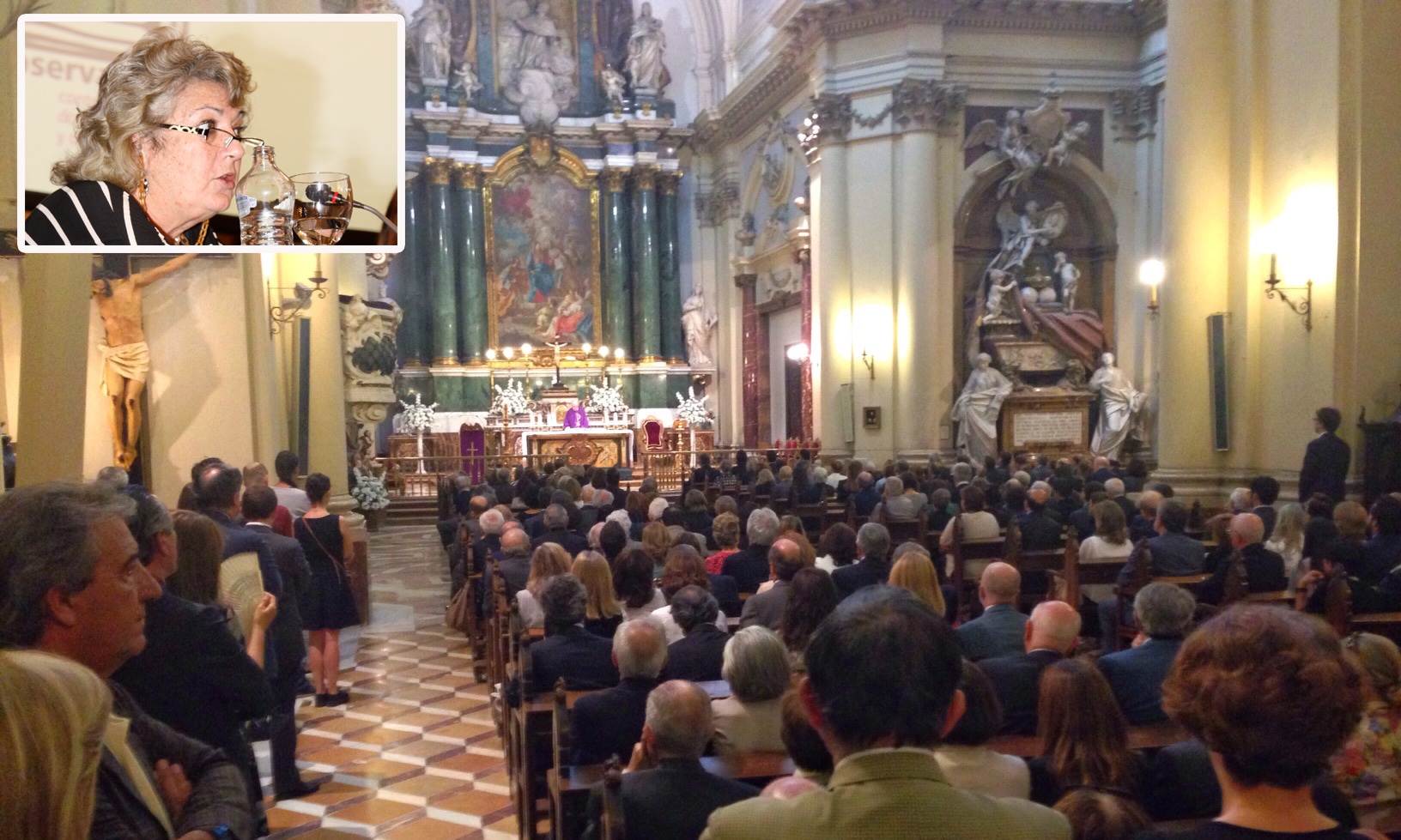 Despedida multitudinaria a Soledad Cazorla
