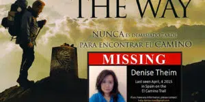 La película "The Way" inspiró a la estadounidense asesinada a hacer el Camino de Santiago