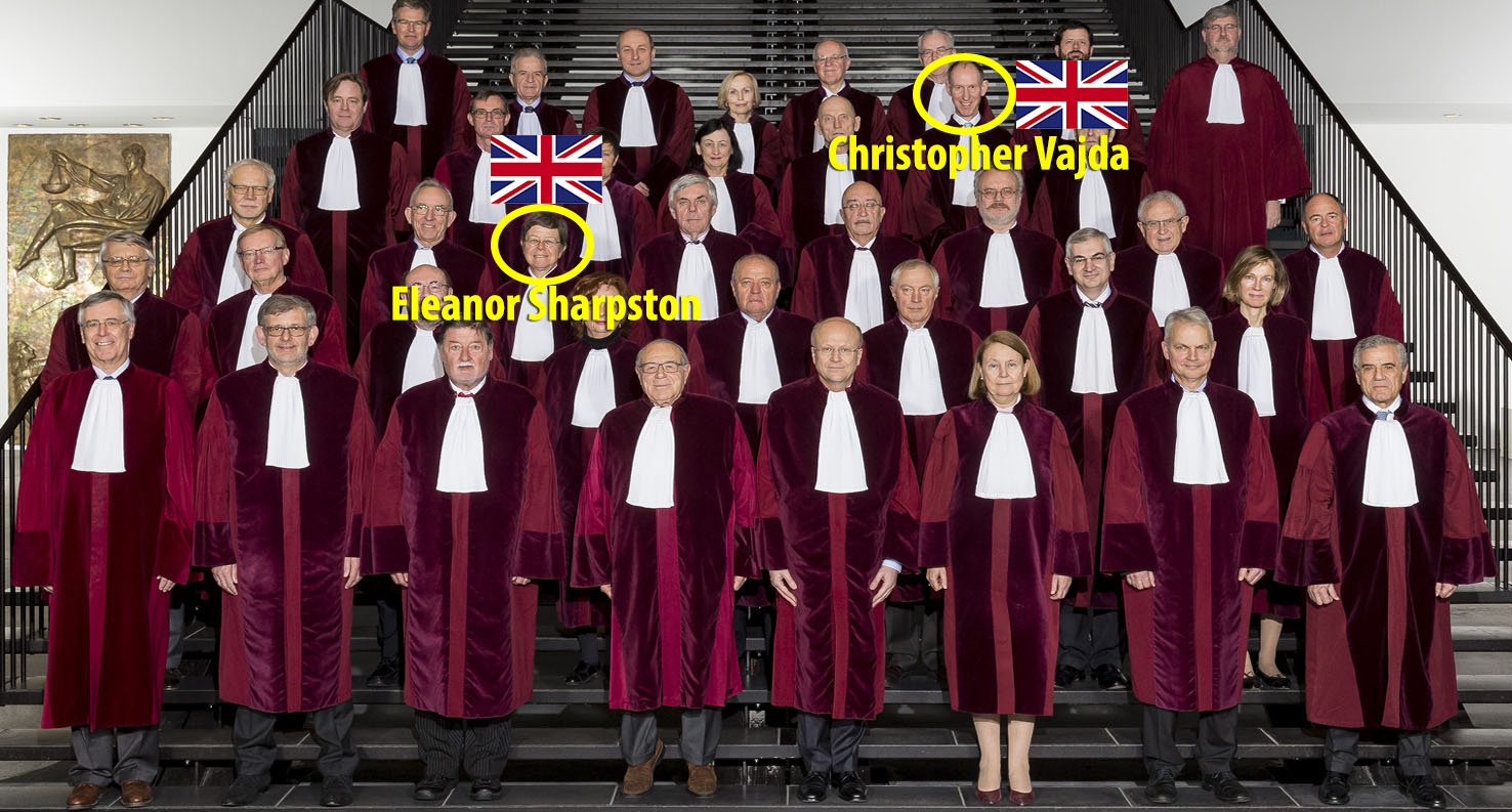 El «Brexit» también tiene consecuencias en el TJUE: los tres jueces británicos tendrán que abandonarlo