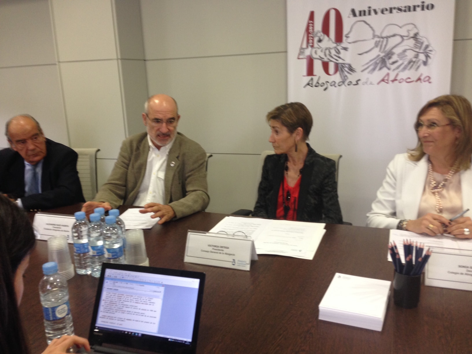La Fundación Abogados de Atocha presenta en la Abogacía los actos del 40 Aniversario de la matanza