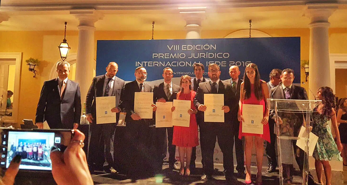 Un trabajo sobre Cumplimiento Normativo y Buen Gobierno, galardón especial del VIII Premio Internacional ISDE