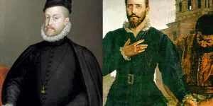 Felipe II y Juan de Lanuza