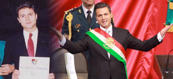 El presidente de México, Enrique Peña Nieto, acusado de plagiar parte de su trabajo fin de carrera de Derecho
