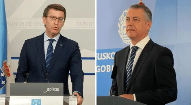 Feijóo y Urkullu seguirán gobernando en Galicia y Euskadi, respectivamente