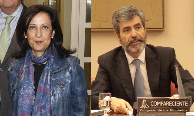 Margarita Robles recusa a Carlos Lesmes por «enemistad manifiesta»