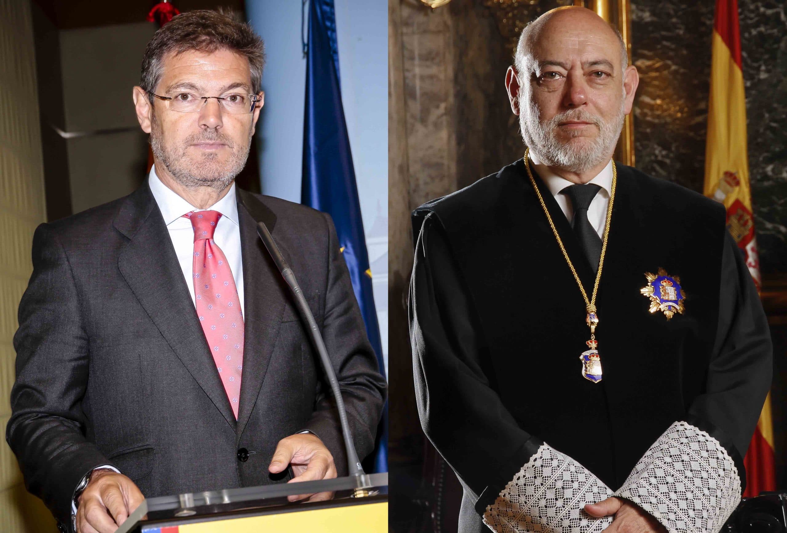 El ministro de Justicia afirma que José Manuel Maza será el fiscal general que pondrá en marcha el «fiscal instructor»
