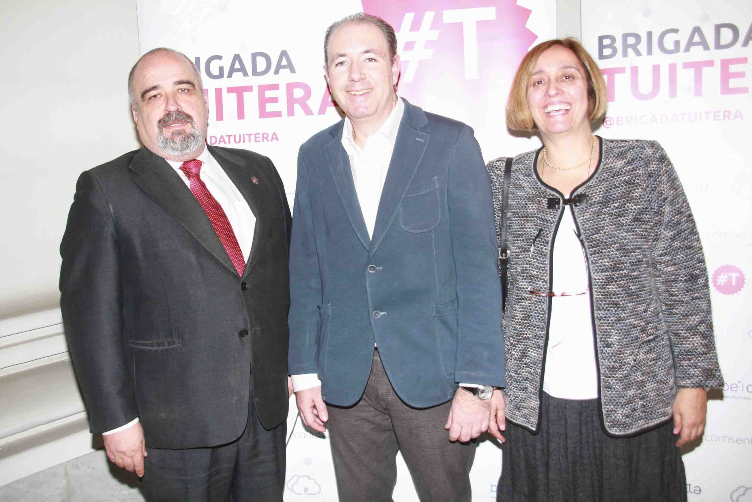 Muelas, López y Del Carpio, los «generales» de la «Brigada Tuitera»