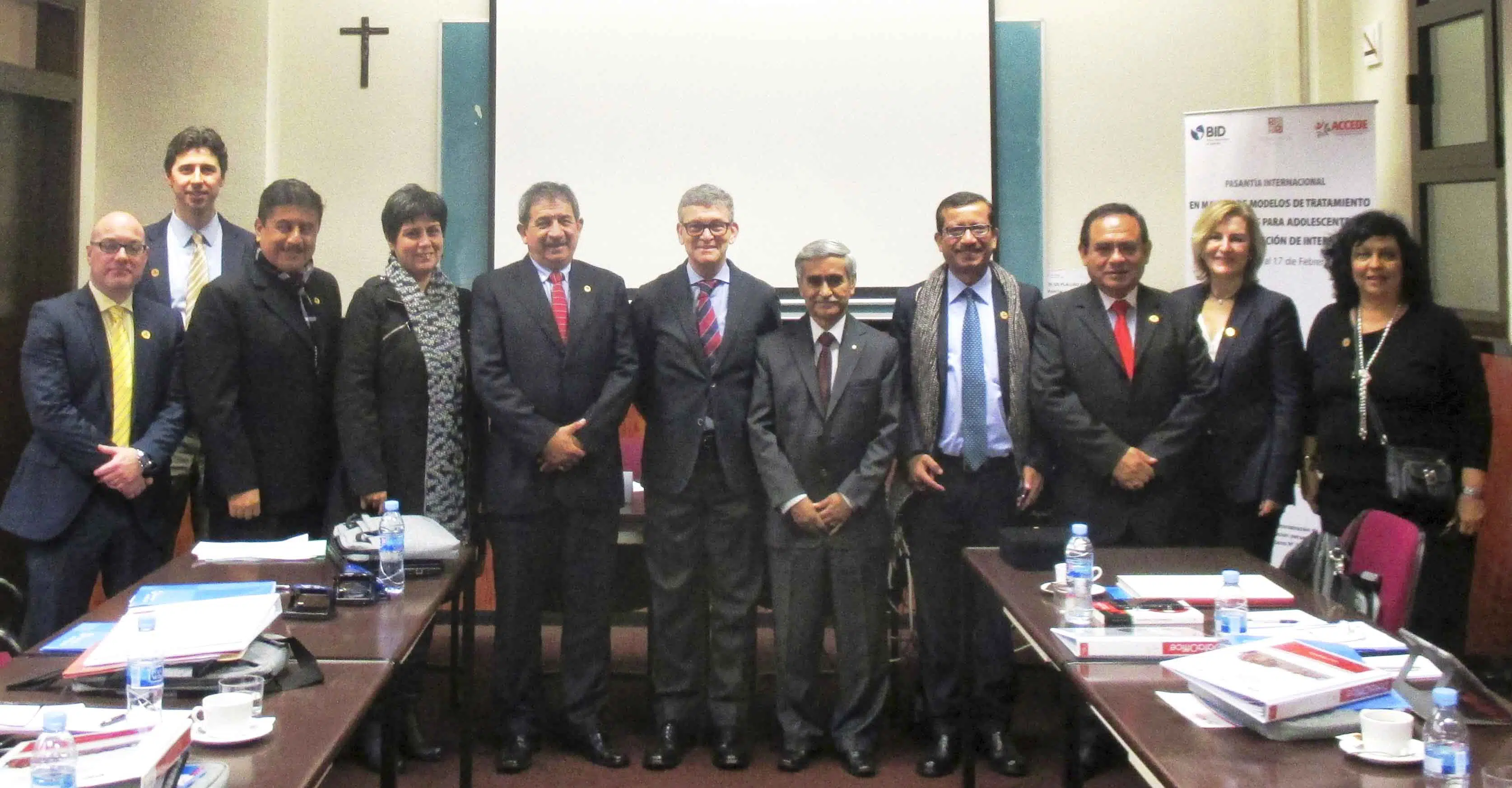 El nuevo presidente del Poder Judicial del Perú visita España para conocer la jurisdicción del menor