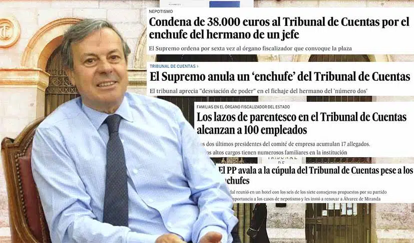 Un consejero del Tribunal de Cuentas recaba firmas entre sus subordinados contra un periodista de El País
