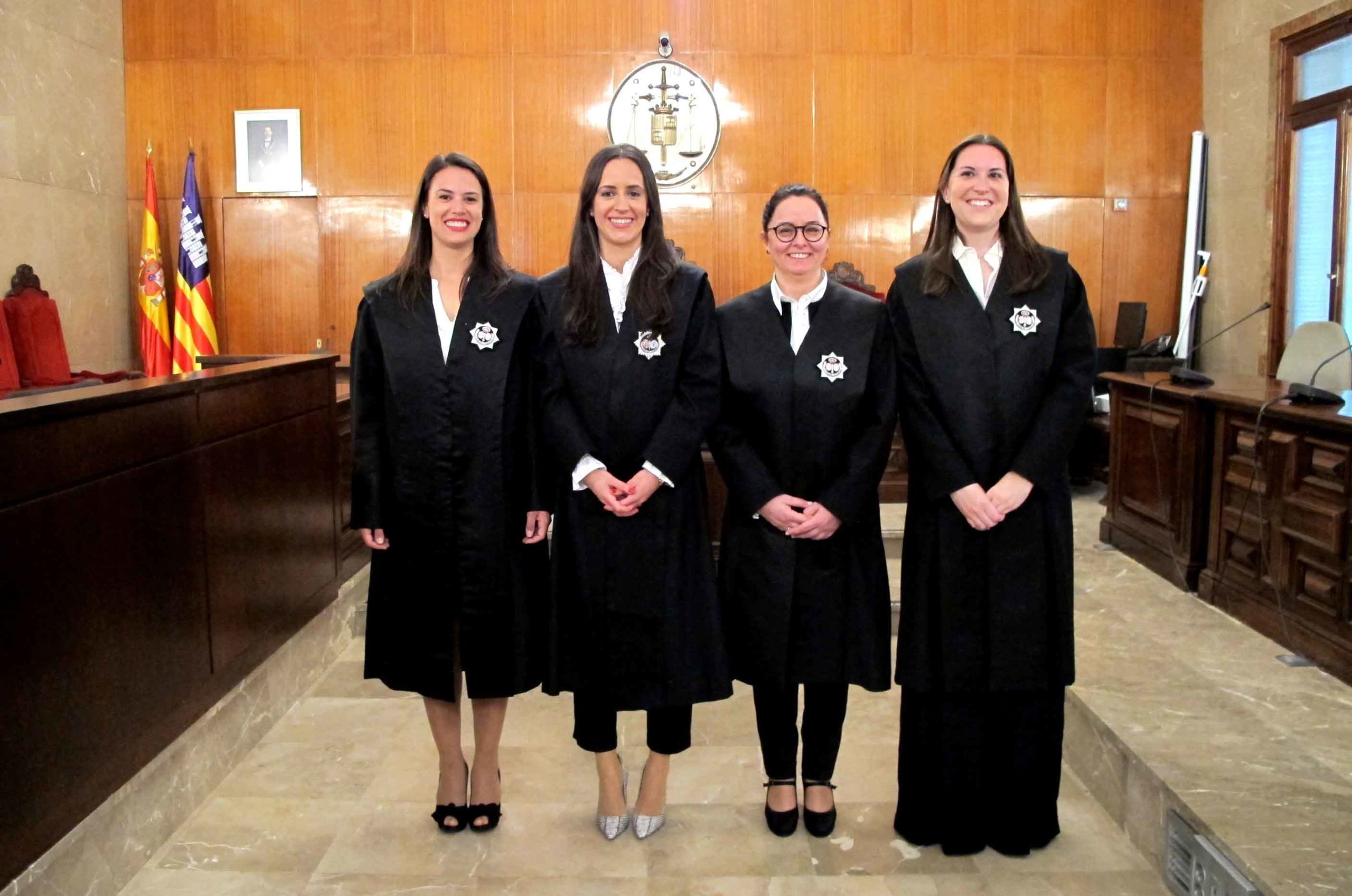 Cuatro nuevas letradas de la Administración de Justicia toman posesión de  sus destinos en Baleares - Confilegal