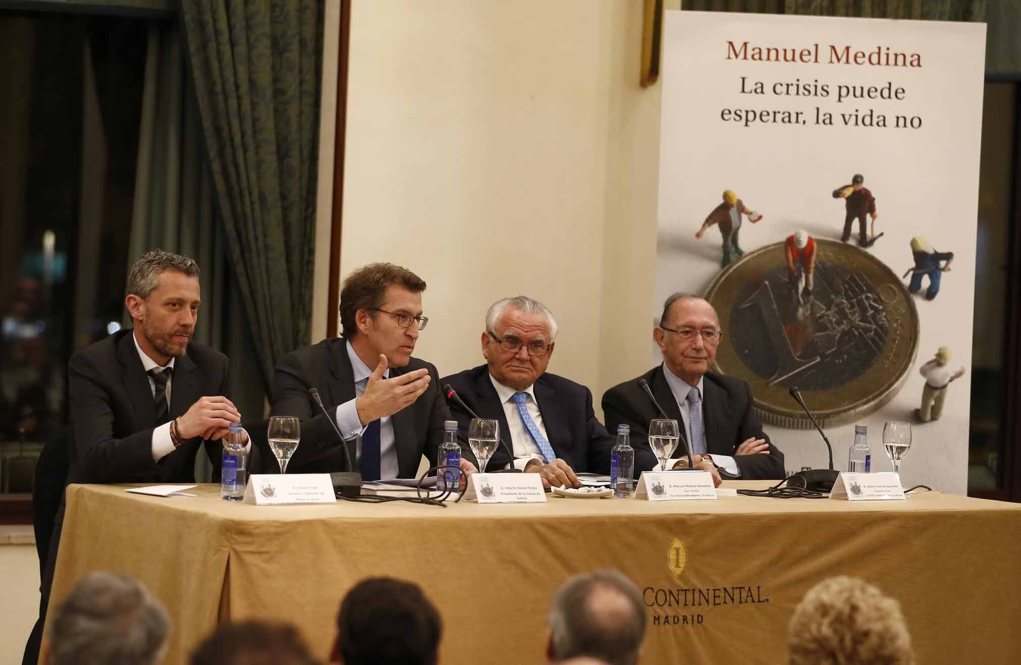 Manuel Medina reunió a políticos, empresarios, jueces, abogados y periodistas en la presentación de su libro